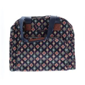 NWOT VERA BRADLEY RETIRED Go Anywhere Mini Medallion Carry-On Laptop Luggage Bag